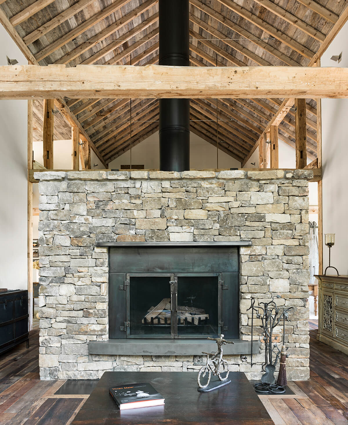 The Beaucatcher timber barn architectural build