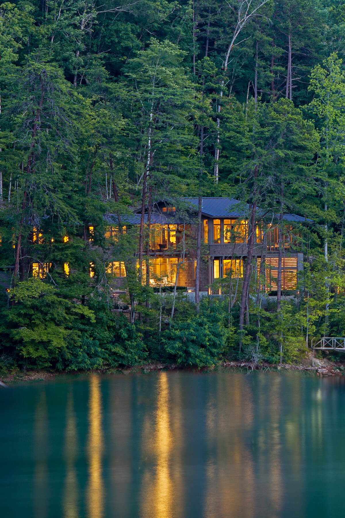 Fontana Lake House modern architectural residential design project